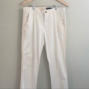 Gap white chinos